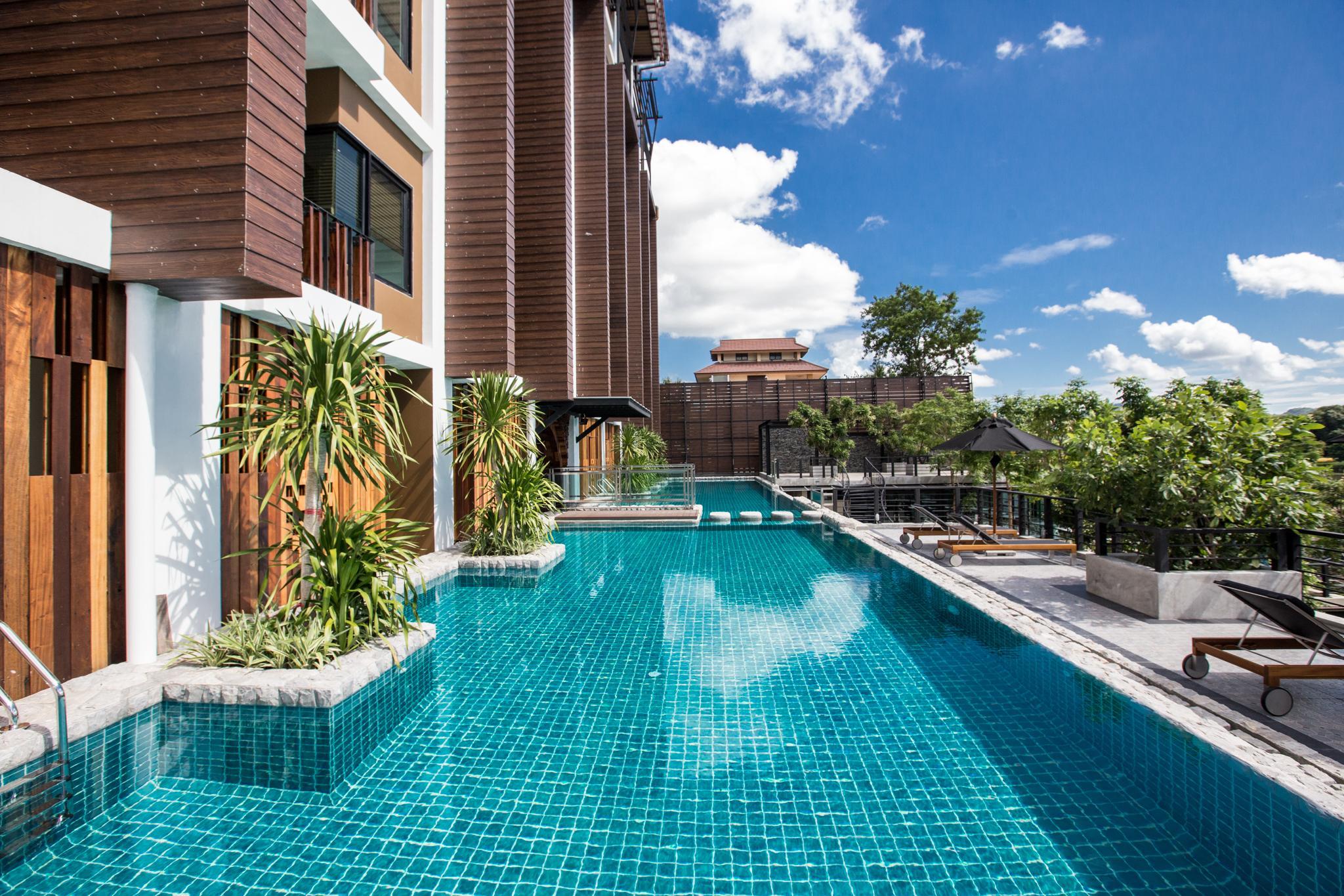 Natee The Riverfront Hotel Kanchanaburi by Eksteriør bilde