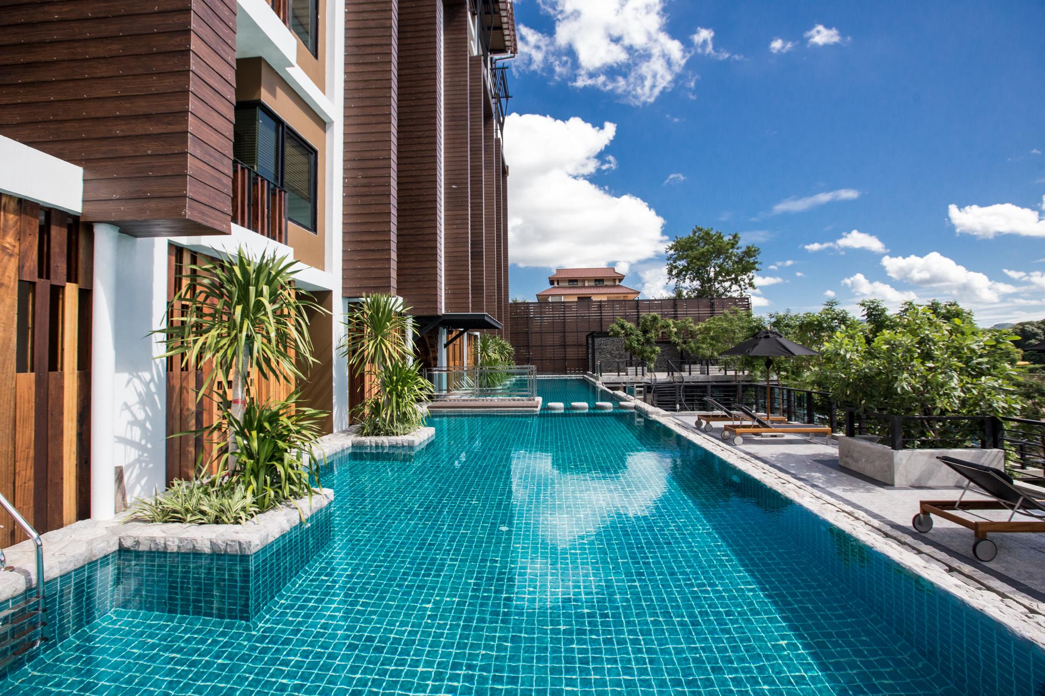 Natee The Riverfront Hotel Kanchanaburi by Eksteriør bilde